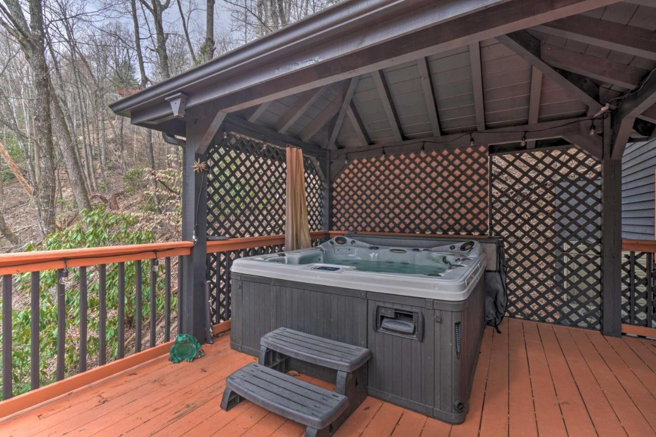 Tree Top Dream Cabin With Hot Tub In Gatlinburg! Villa Eksteriør billede